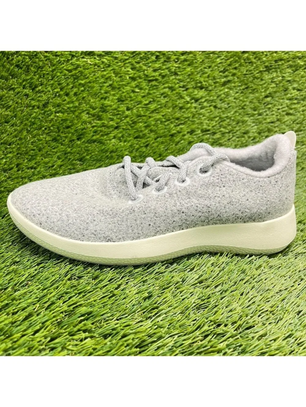 Allbirds Wool Runner Mizzles Womens Size 8 Gray Athletic Running Shoes Sneakers_3